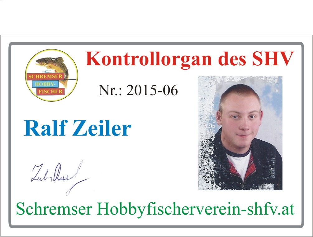 SHV Ausweis ZeilR